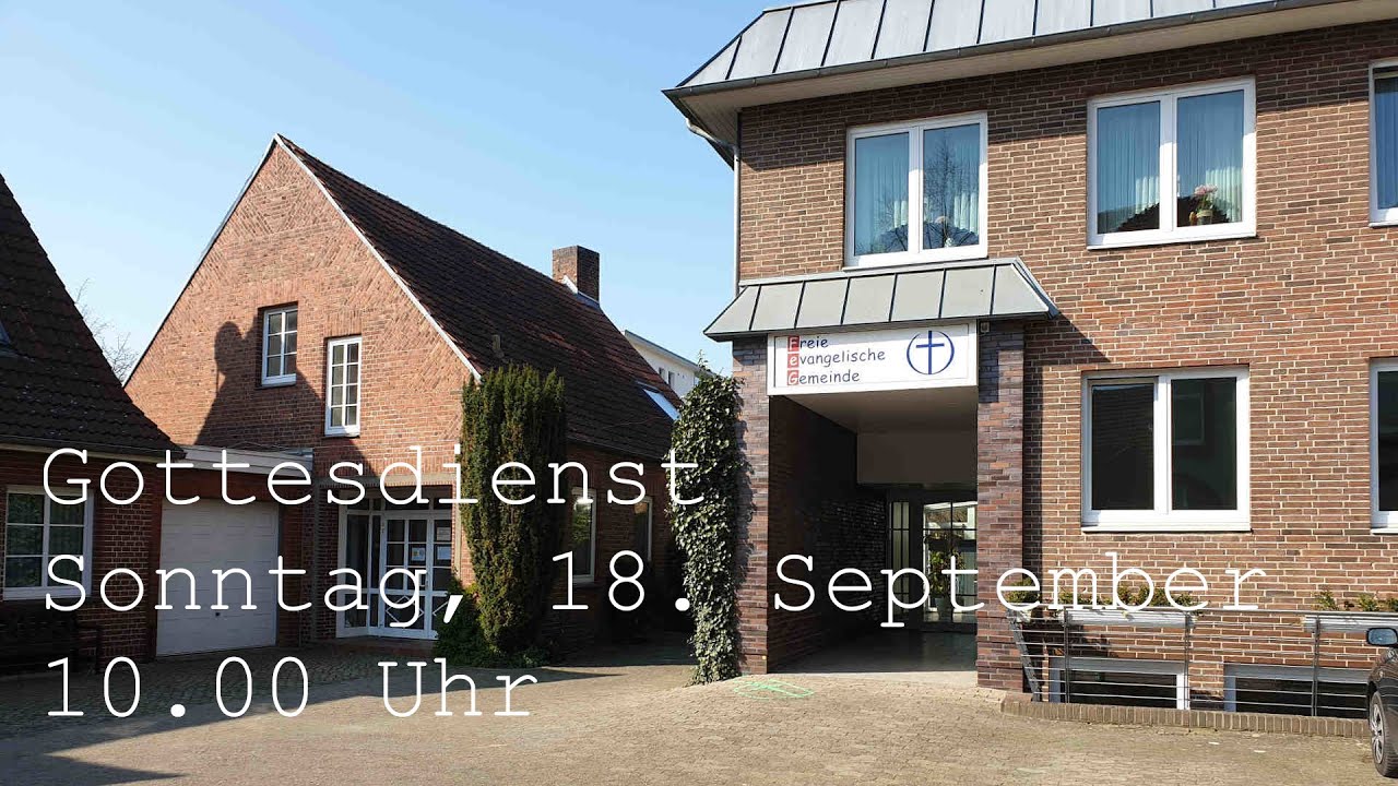 Gottesdienst am 18. September 2022 - YouTube