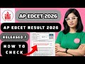 ap edcet result 2026 | andhra pradesh edcet result 2026