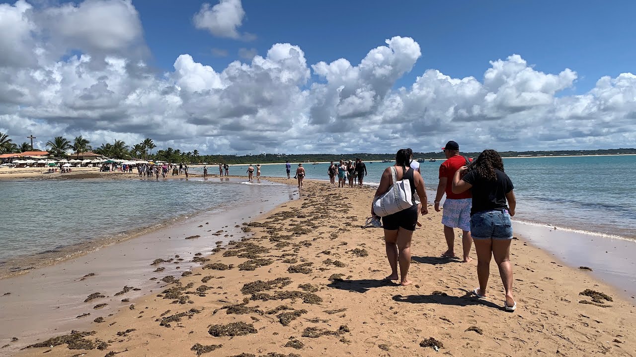 🏝️PRAIA DE COROA VERMELHA NESSE FINAL DE SEMANA E PASSARELA INDÍGENA 