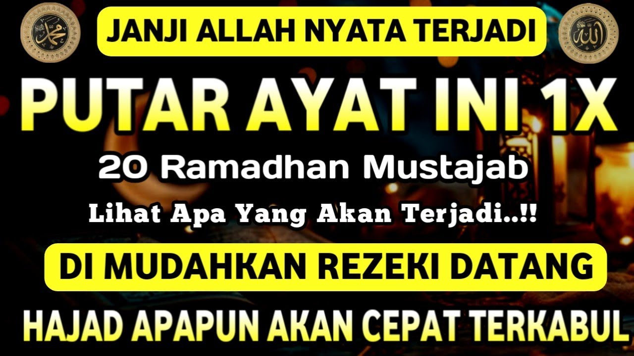 Bacaan Dahsyat! Satu Kali Putar Bisa Datangkan Kekayaan