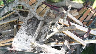 Vandalized again: families heartbroken after memorial benches destroyed in North Omaha