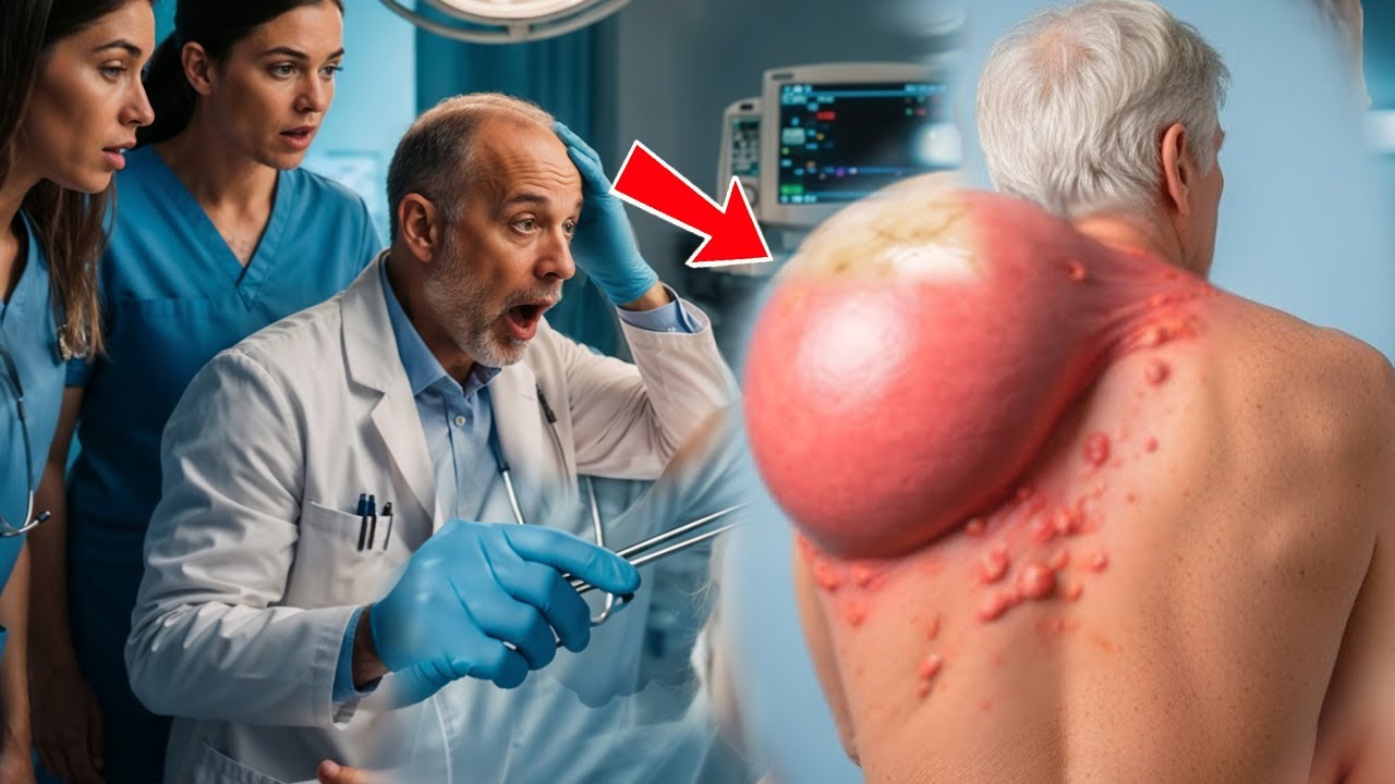 The Lump on His Back Kept Growing — What Was Inside Shocked The Entire ...