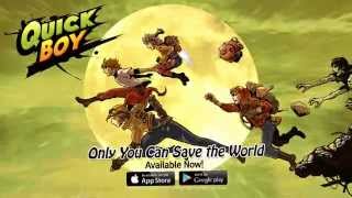 Quickboy post-apocalyptic world game teaser trailer - iOS Android screenshot 3