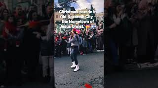 Christmas parade in Old Nazareth City - the Hometown of Jesus Christ. 💝 🇮🇱 💖