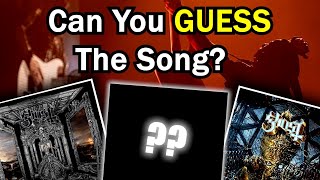 Can You Guess the GHOST Songs Listening To 1 Second? screenshot 5