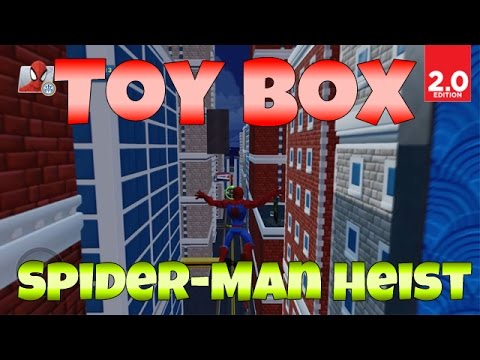 Disney Infinity 2.0: Toy Box - Spider-Man Heist (Marvel Super Heroes Gameplay)