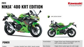 2023 Kawasaki  Ninja 400 KRT Edition