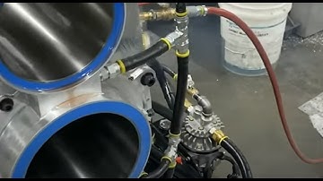 Omega 1 engine running