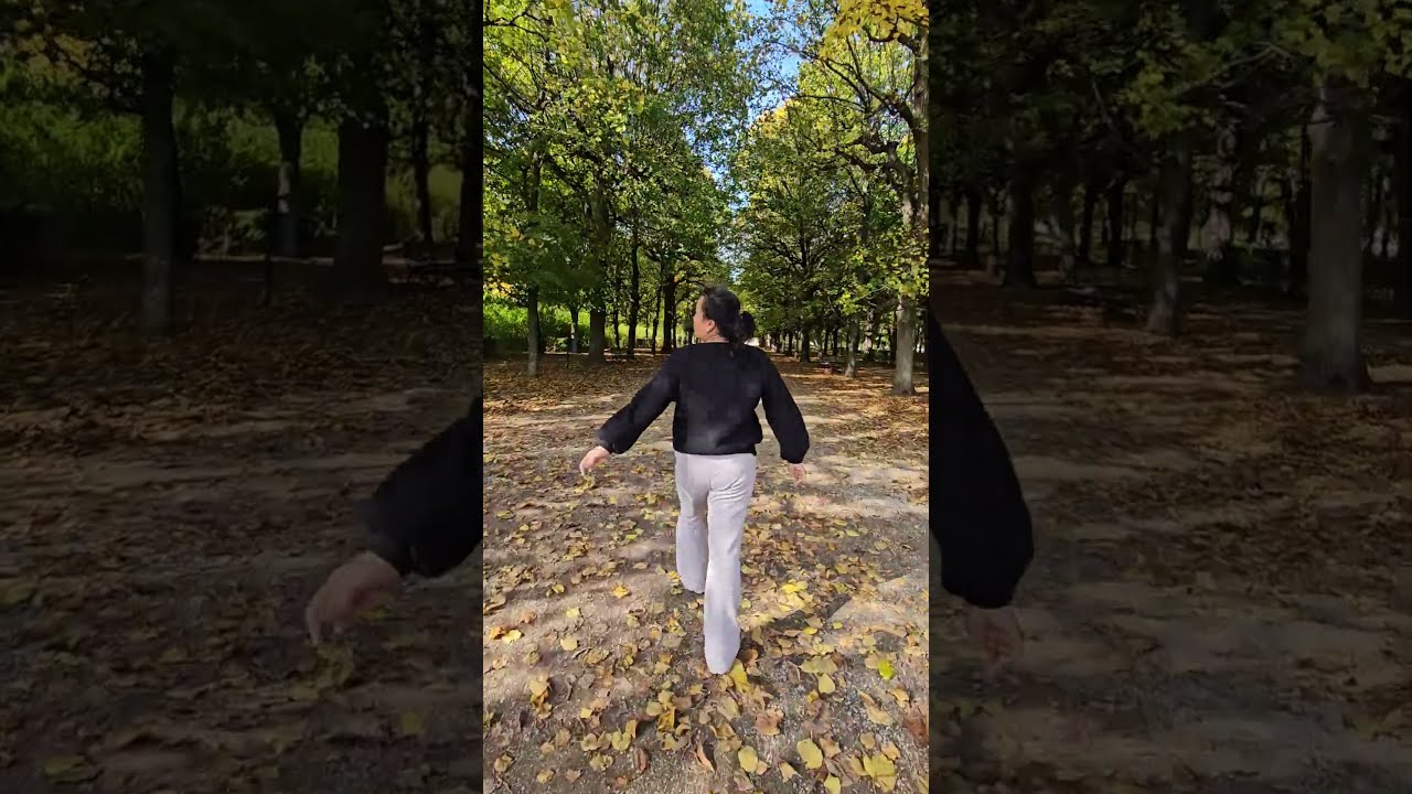 A Filipina experiencing autumn in Vienna