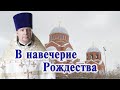 В навечерие Рождества. Проповедь священника Димитрия Лушникова 6 января 2021