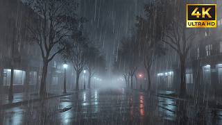 Your Peaceful Night Starts Here 🌧️ Soft Rain on Empty City Streets | Relax & Sleep Deeply Tonight screenshot 4