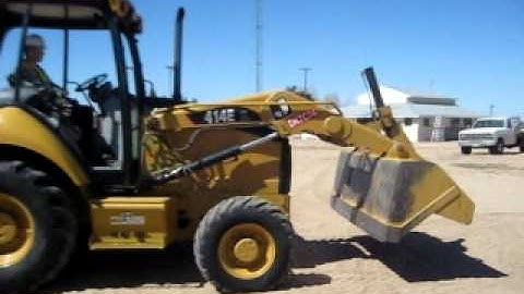 CAT414E Skip Loader Grader Cert #1