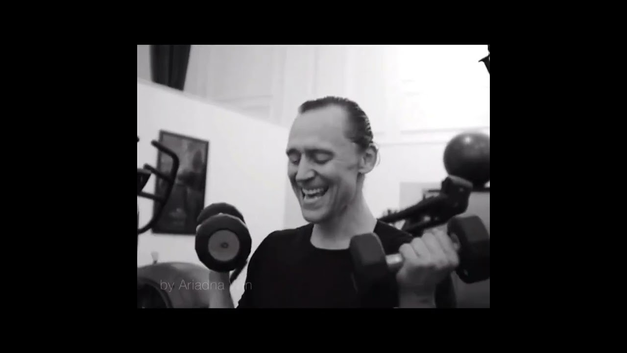 Tom Hiddleston training.