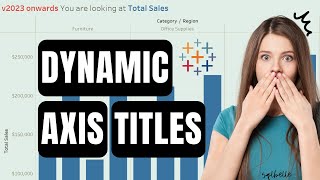 Tableau - Dynamic Axis Titles are finally here!