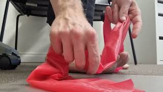 Banded Toe Flexion (Little Toe)