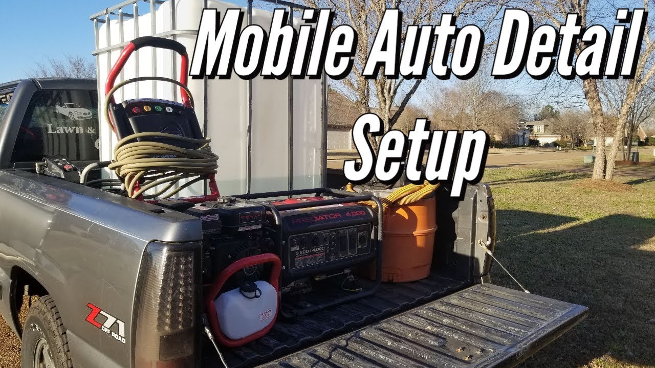 Mobile Auto Detail Setup YouTube