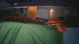 Mandatory evacuations for residents in Bond Fire burn area as rain drenches SoCal