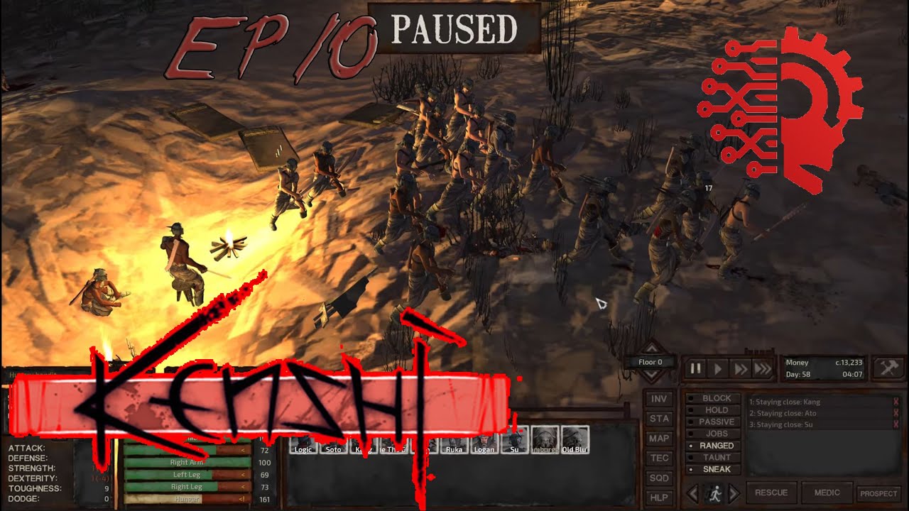 Kenshi Let's Play Ep10 Toughness Training & Bandit Camps YouTube