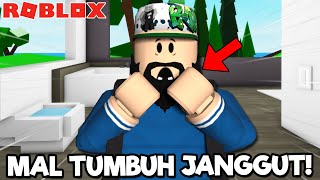 Tahun baru Mal ada janggut? | Drama Brookhaven 🏡RP (Roblox Malaysia)