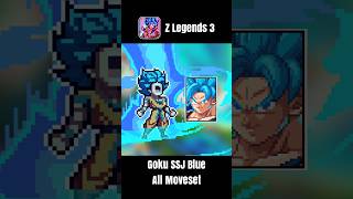 Z Legends 3 - Goku Ssj Blue All Moveset