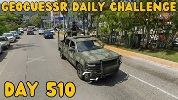 Whoops wrong language! Geoguessr daily challenge day 510!