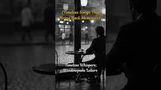 Windowpane Letters 📻| Nostalgic Old Pop Songs | Bring Back Memories #shorts #timelesssongs #retropop