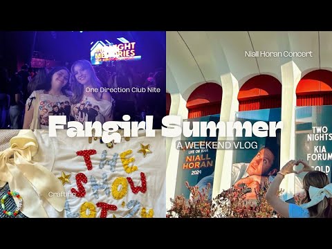 A Fangirl Summer Weekend | Niall Horan Concert, One Direction Club Nite, & Making Charm Necklaces