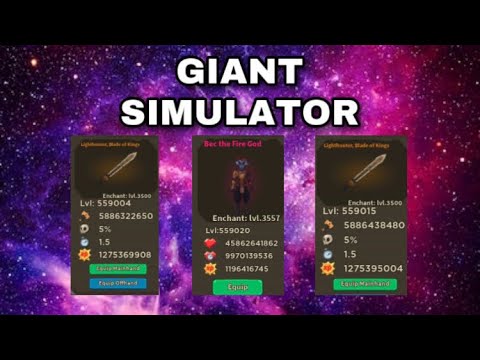 Op Gear Roblox Giant Simulator Youtube - op gear roblox