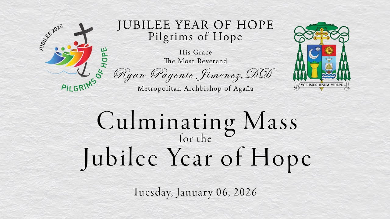 Culminating Mass for the Jubilee Year of Hope - January 6, 2026 - YouTube