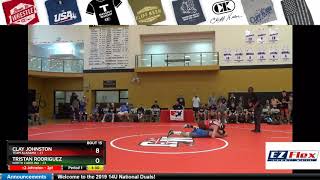 Mat 16 130 Clay Johnston Team Alabama Vs Tristan Rodriguez North Carolina