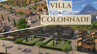 Building an Imperial Colonnade and Villa on Cinis | Aesthetic Detailing | Anno 117: Pax Romana | PS5