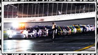 Elton Sawyer explains NASCAR's decision to call the Coca-Cola 600 due to rain