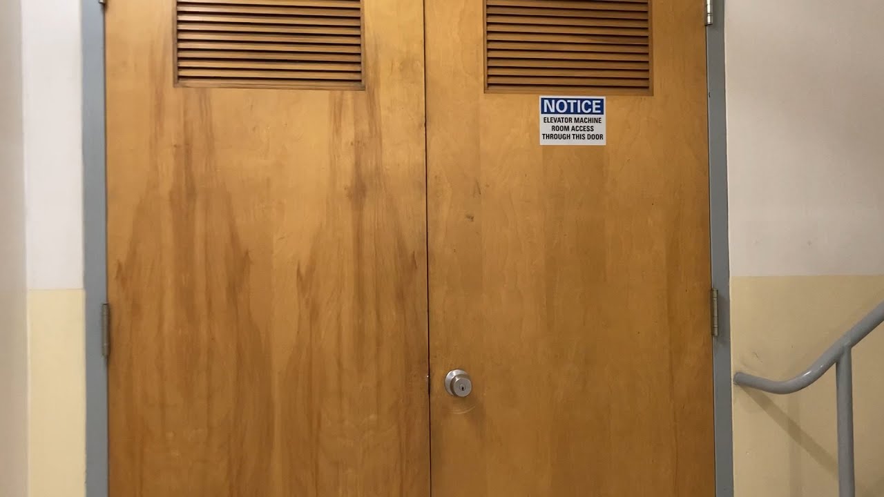 Epic DryPowered Montgomery Hydraulic Elevator Machine Room! YouTube