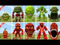 Every Stage of LINGANG MELON Evolution vs PEPPER DINDUN