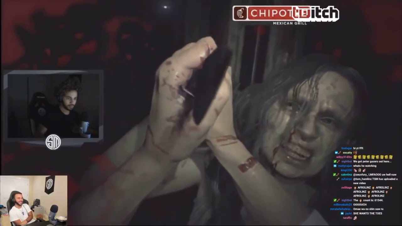 Tsm Hamlinz almost shits himself while playing this game