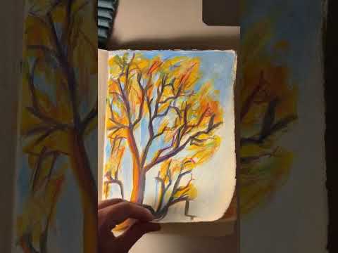 From my sketchbook #gouachepainting #gouacheonpaper #sketchbook
