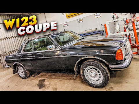 ПРОКАЧАЛ СТАРИЧКА W123 КУПЕ