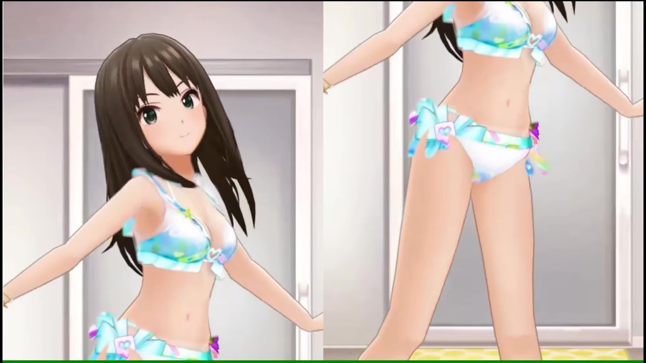 Never say never（渋谷凛）【オリジナル水着（デレステ版ドレス