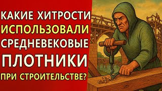 Какие хитрости использовали средневековые плотники при строительстве?