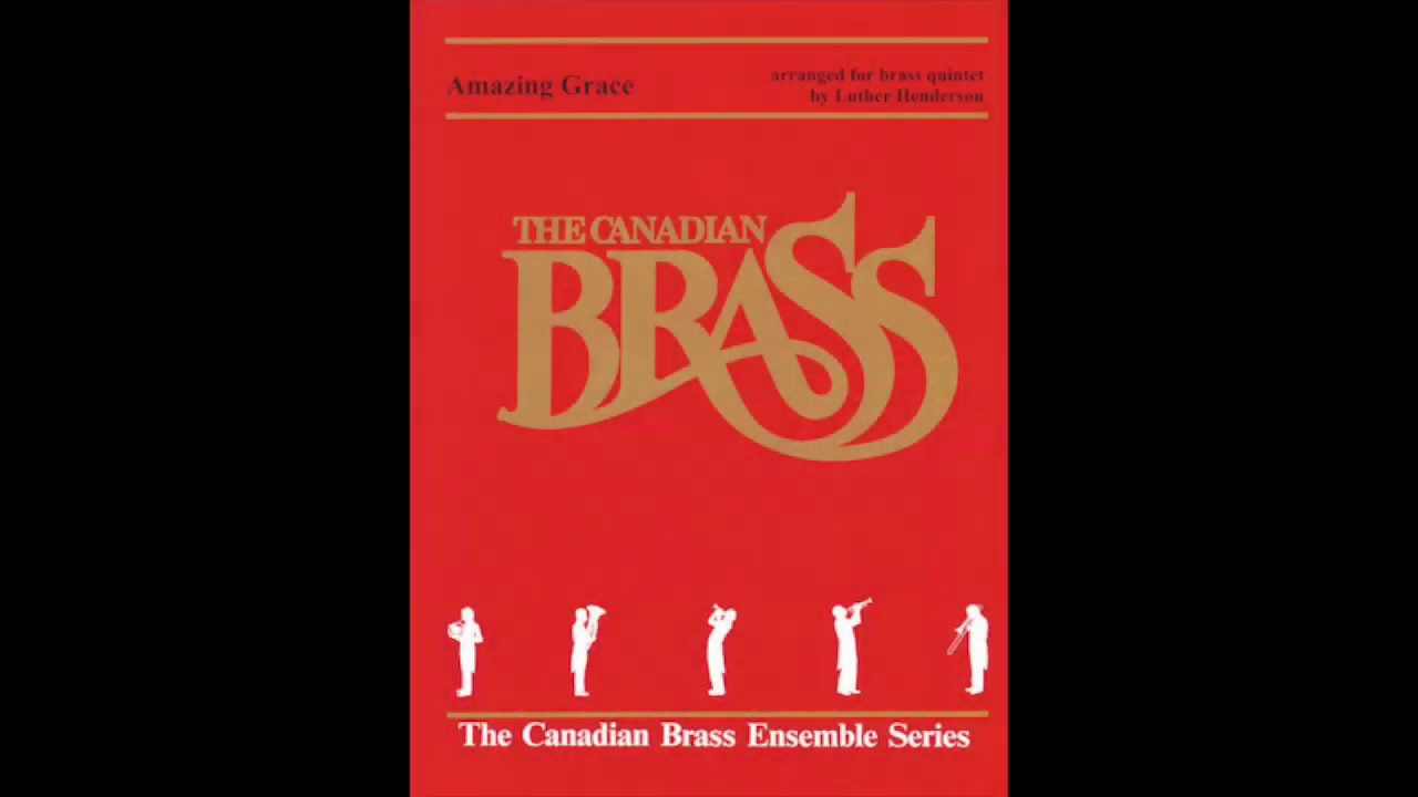 Henderson Amazing Grace Brass Quintet Score 