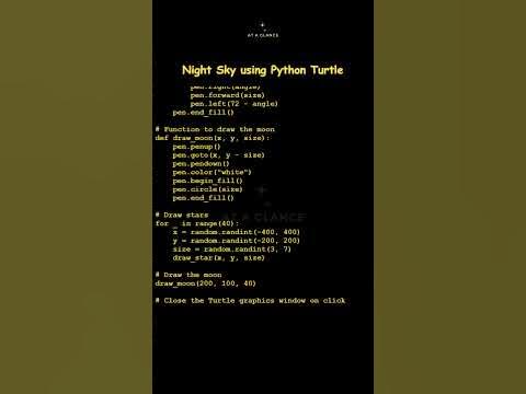 Amazing Graphics Animation Using Python Turtle 😎 | Python Tutorial # ...