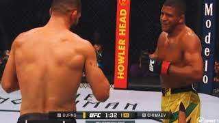 UFC 273 - Gilbert Burns vs Khamzat Chimaev full fight highlights