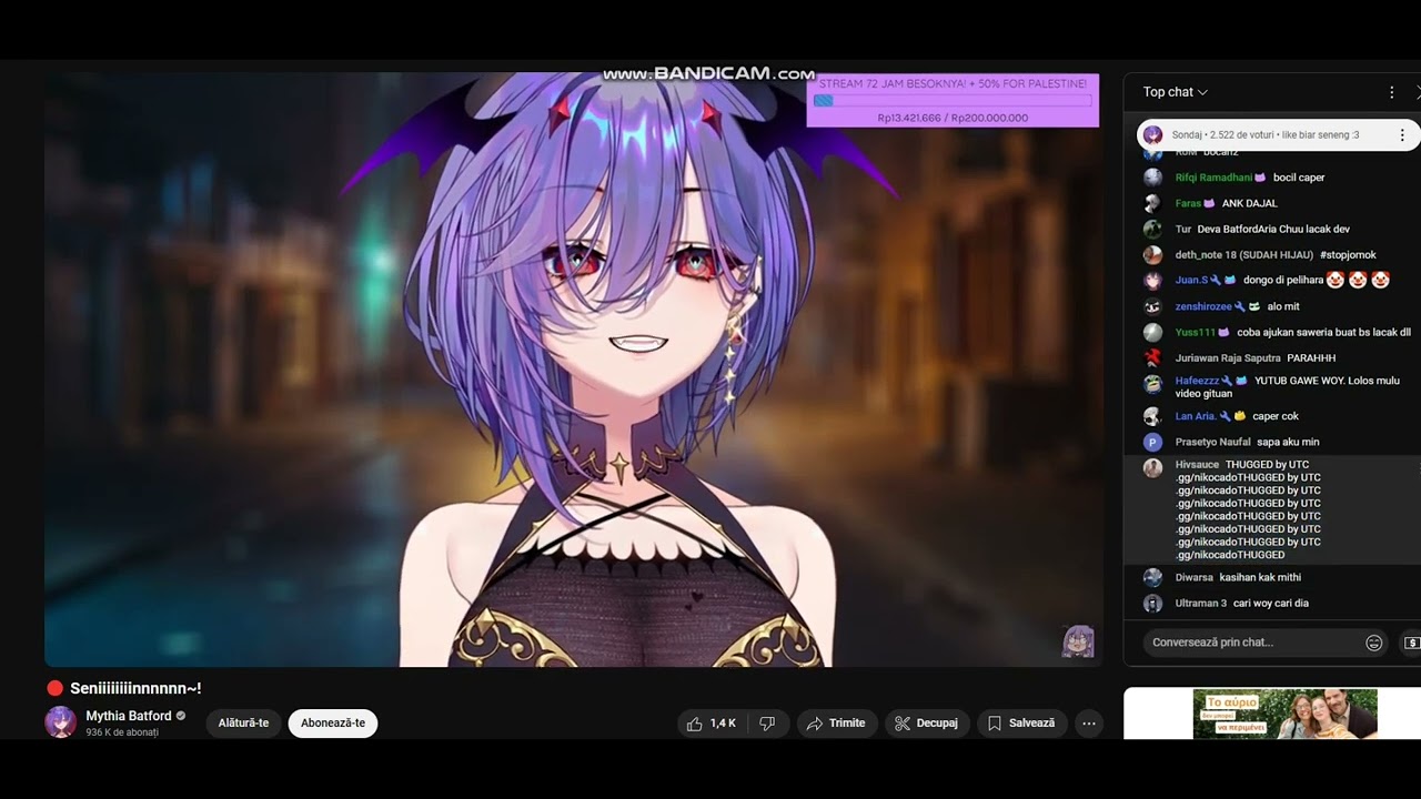 thugged @mythiabatfordch sorry. - YouTube