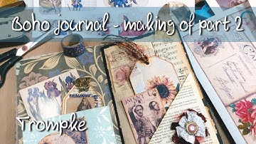 Making a Boho journal - part 2