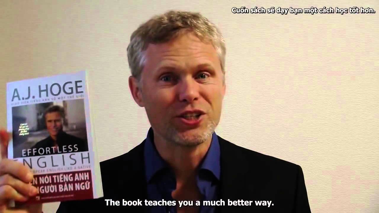 AJ Hoge xuất bản sách luyện nói tiếng Anh như người bản ngữ - YouTube