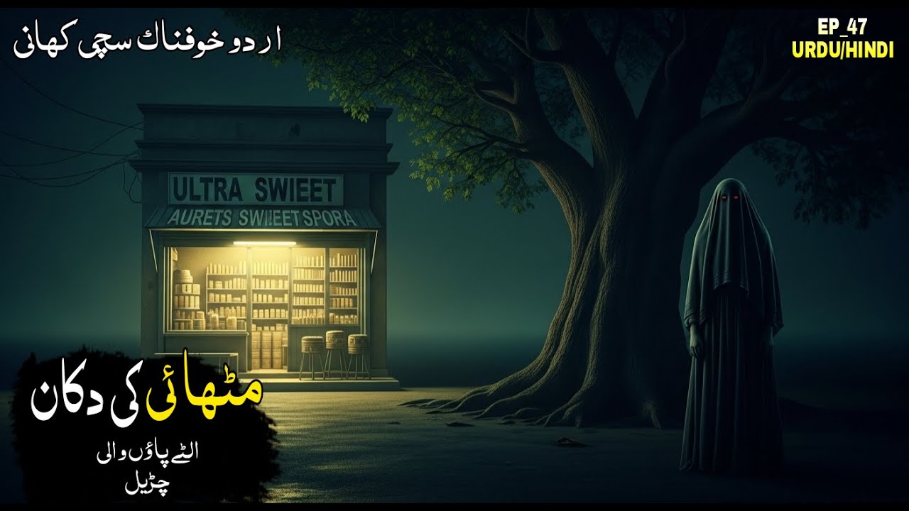 A terrifying horror story of sweets shop | Urdu Hindi horror story | Jinn story | Real ghost story