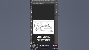 Mastering Photoshop: Create a Stunning Signature for a Personal Touch | By Design Skills | #shorts