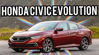 Honda Civic Car Evolution 1972-2020
