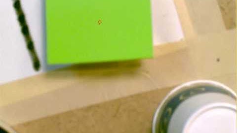 Object Recognition and Tracking with Scorbot -- Camera View