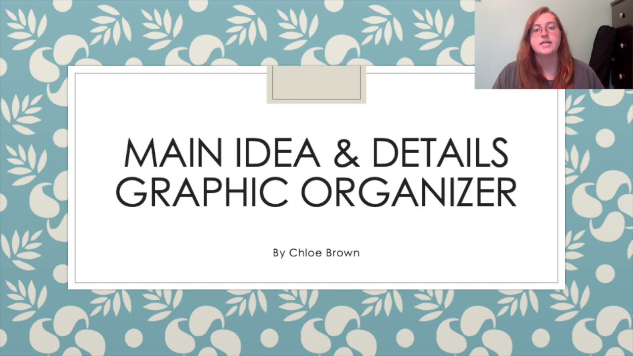 Main Idea and Details Graphic Organizer: The (Ultimate) Instructional ...